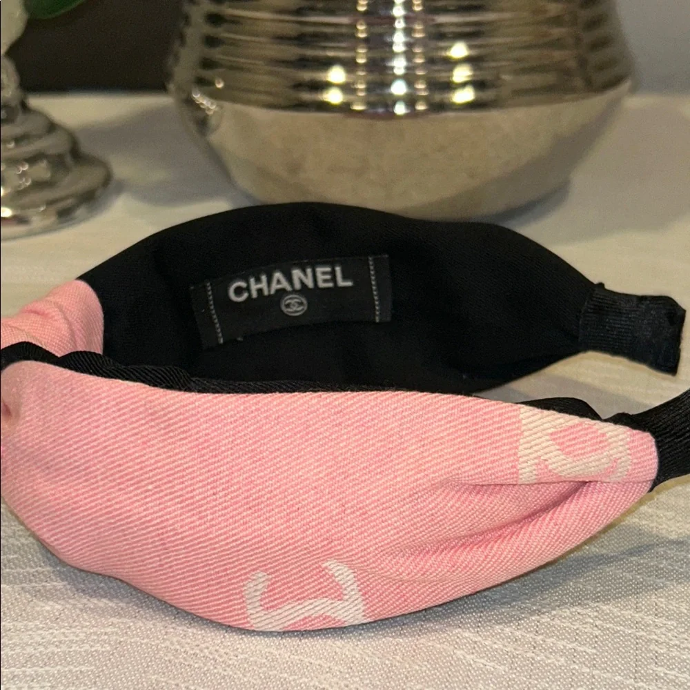Fashion Jewelry Pink and Black Hairband - Picture 1 of 4
